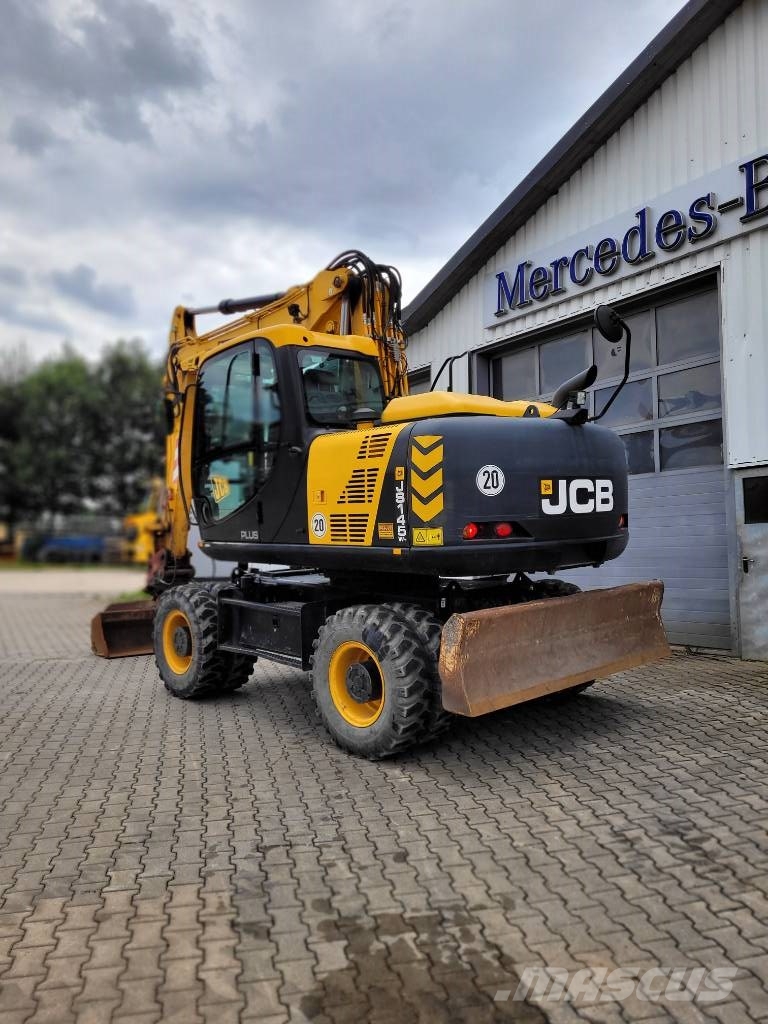 JCB JS 145 W Pyöräkaivukoneet