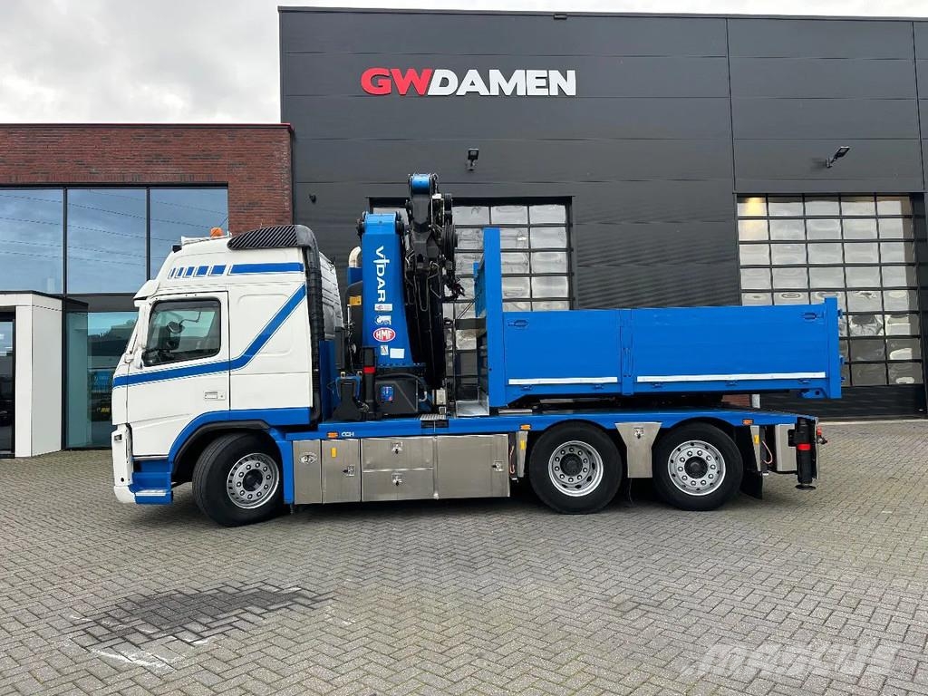Volvo FM 420 6x2 Tractor unit / SZM HMF 4720 + Flyjib ,w Trækkere