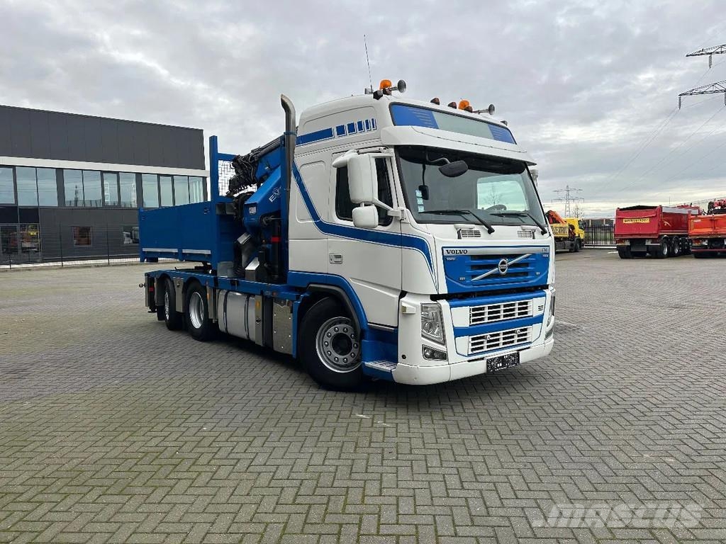 Volvo FM 420 6x2 Tractor unit / SZM HMF 4720 + Flyjib ,w Trækkere