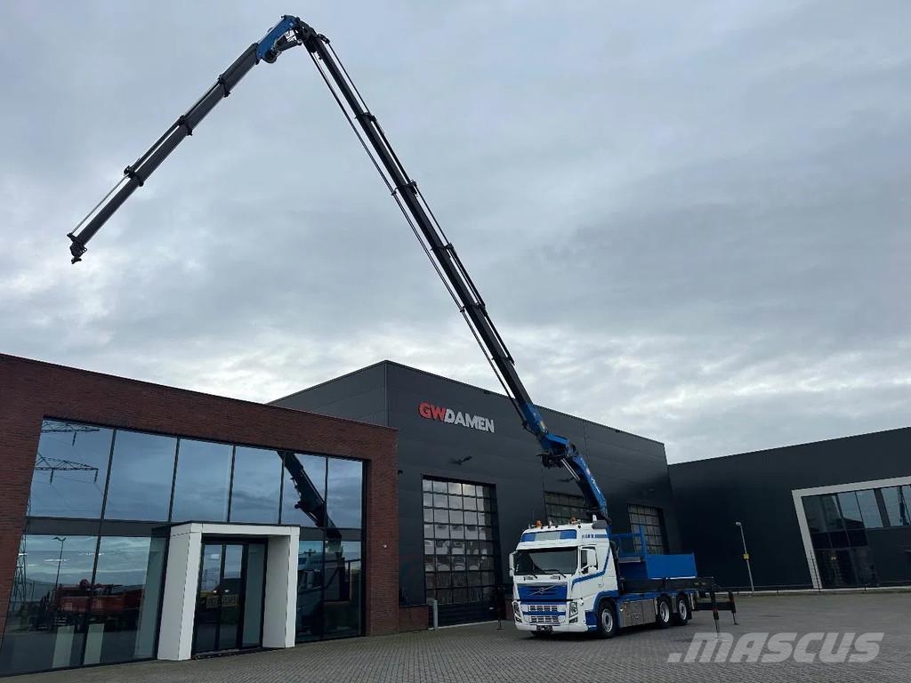 Volvo FM 420 6x2 Tractor unit / SZM HMF 4720 + Flyjib ,w Trækkere