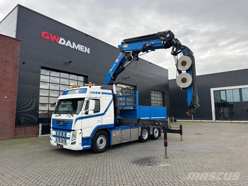 Volvo FM 420 6x2 Tractor unit / SZM HMF 4720 + Flyjib ,w Trækkere