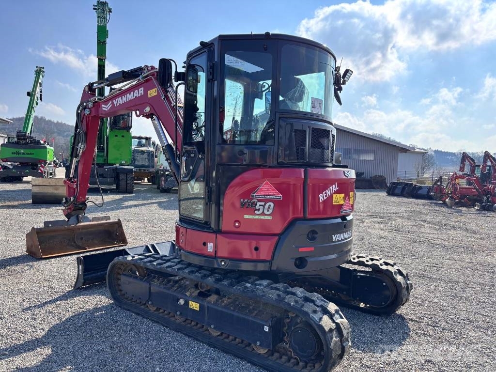Yanmar Vio 50-6 حفارات صغيرة أقل من 7 طن (حفارات صغيرة)