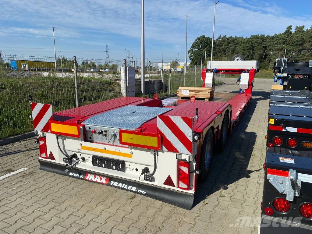 MAX Trailer MAX510 | Tiefbett | 1x Tele | 6,85m + 5,5m Semi-remorca agabaritica