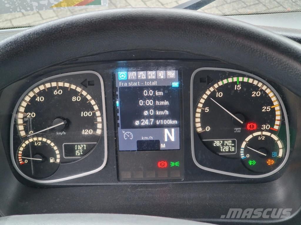 Mercedes-Benz Atego 818 - 4x2 - steel / air - thermo king 1 temp Sadulveokid