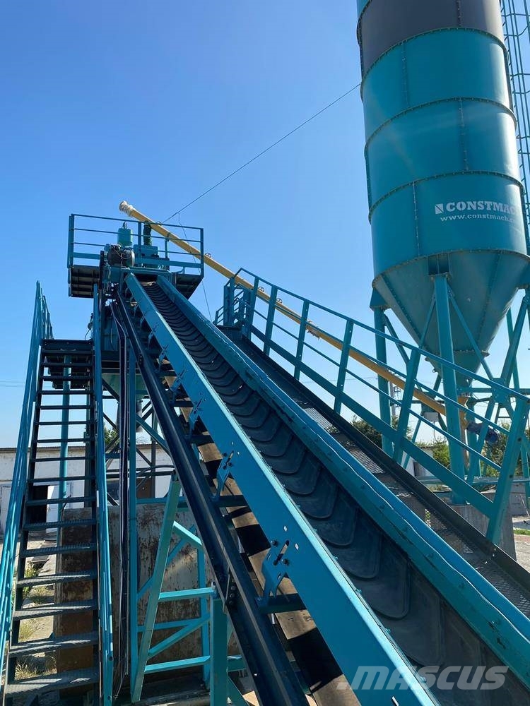 Constmach 30 M3 Stationary Concrete Batching Plant Concrete Batching Plants