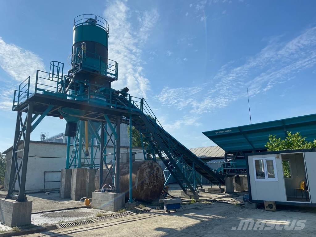 Constmach 30 M3 Stationary Concrete Batching Plant Concrete Batching Plants