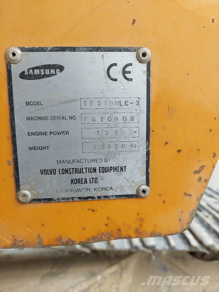 Samsung SE 240 N LC-3 Gravemaskiner på larvebånd
