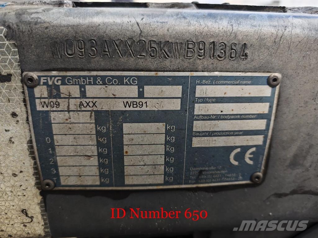 DAF XF 480 6x2 + FVG FS 5 Pieces! Camiones portavehículos