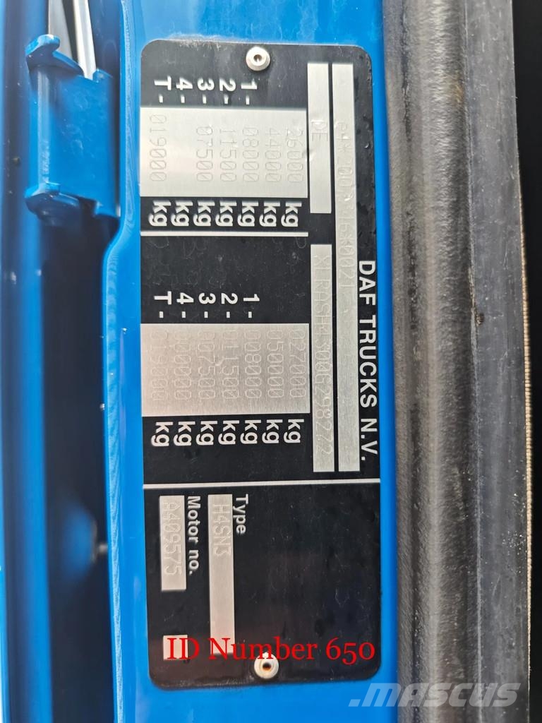 DAF XF 480 6x2 + FVG FS 5 Pieces! Camiones portavehículos