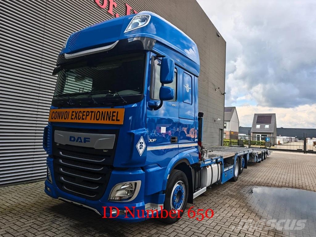 DAF XF 480 6x2 + FVG FS 5 Pieces! Camiones portavehículos