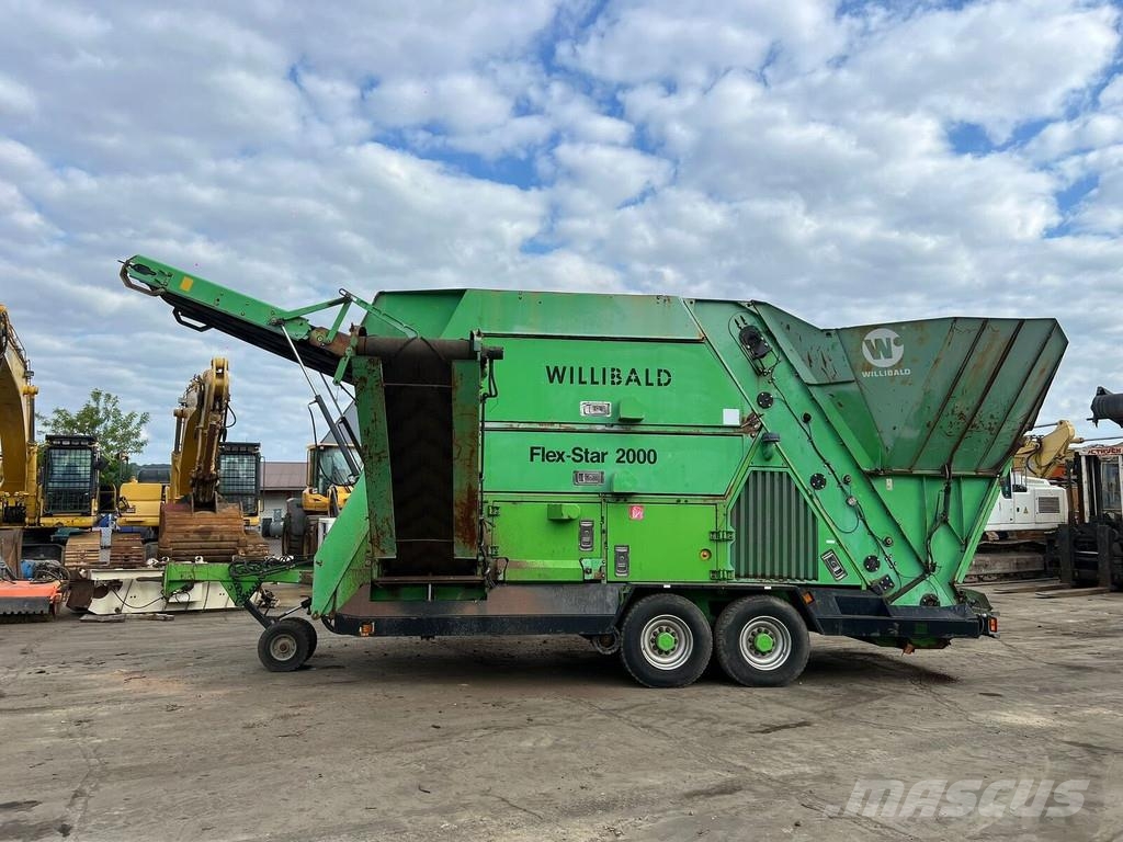 Willibald Flex Star 2000 Sternsieb Trituradoras de deshechos