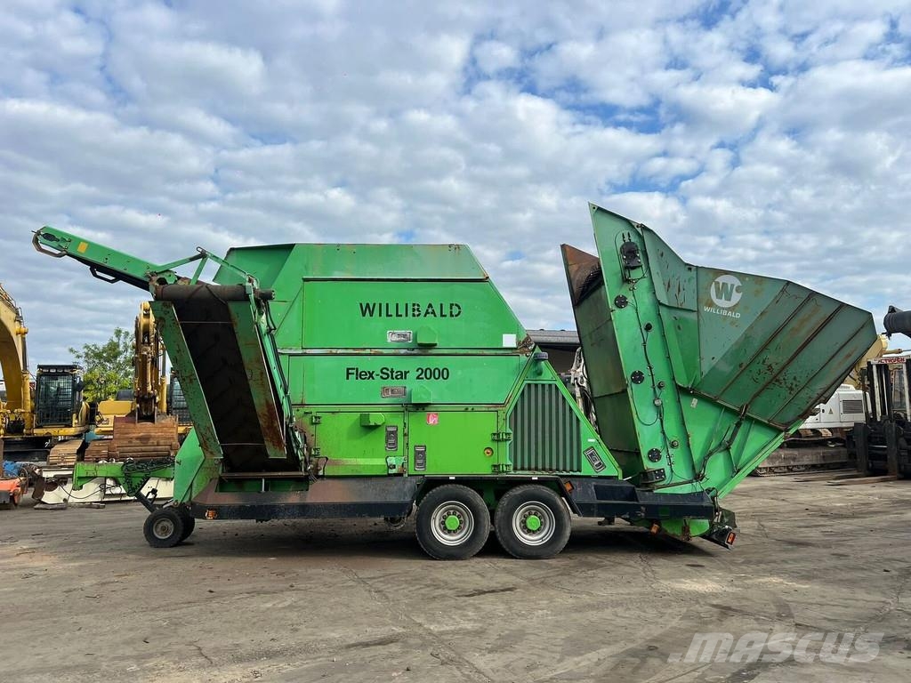 Willibald Flex Star 2000 Sternsieb Trituradoras de deshechos