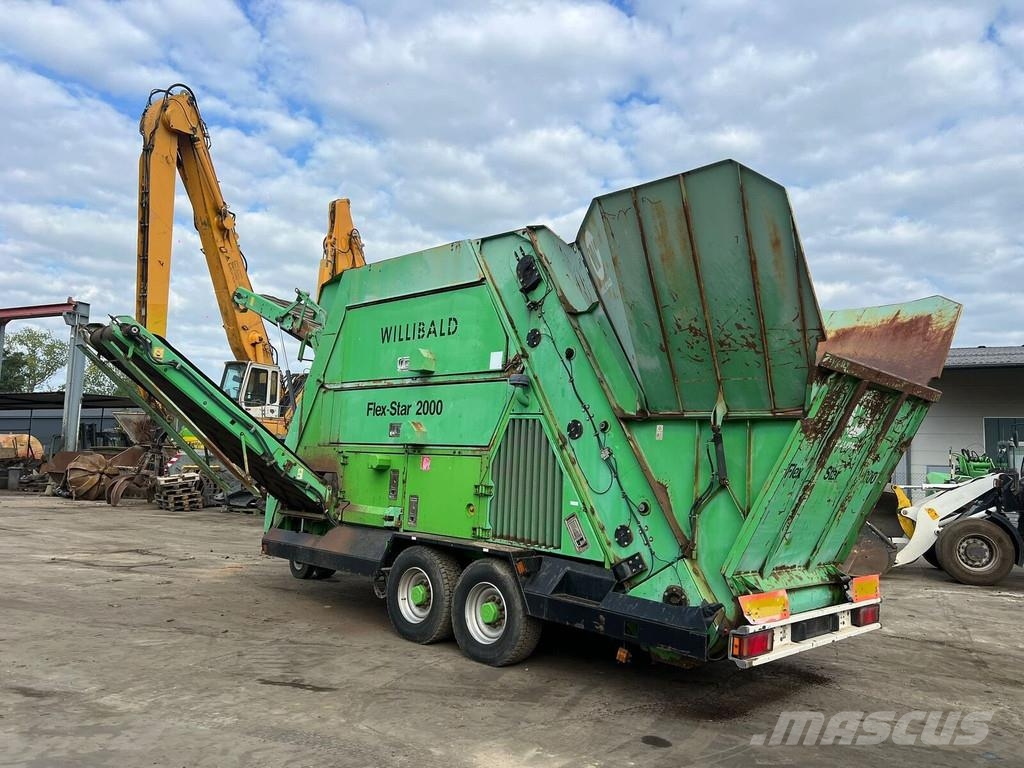 Willibald Flex Star 2000 Sternsieb Trituradoras de deshechos