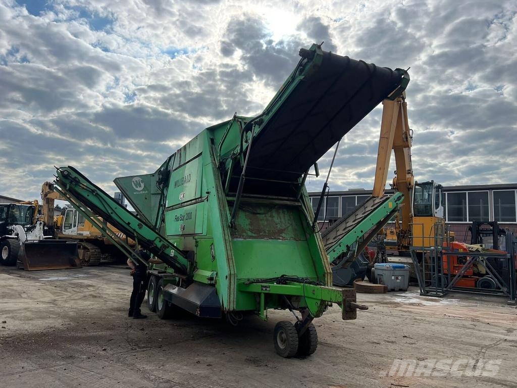 Willibald Flex Star 2000 Sternsieb Trituradoras de deshechos