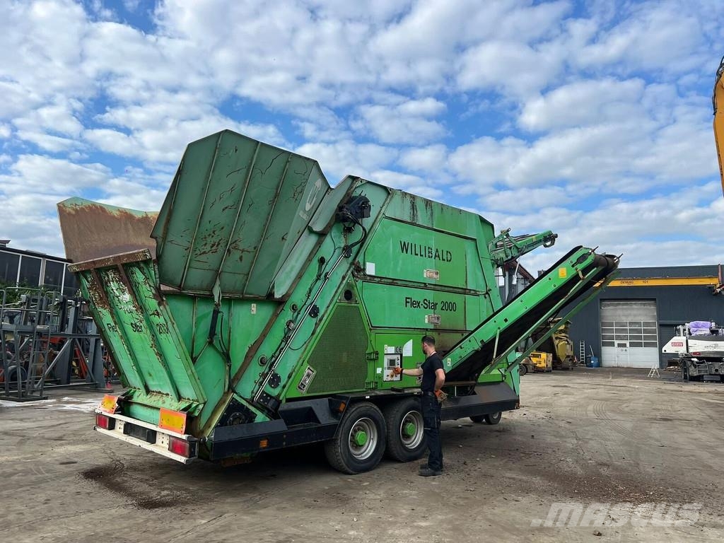 Willibald Flex Star 2000 Sternsieb Trituradoras de deshechos