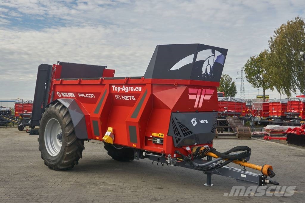 Metal-Fach N276 FALCON - 1axle / monocoque manure spreader 8T Sõnnikulaoturid