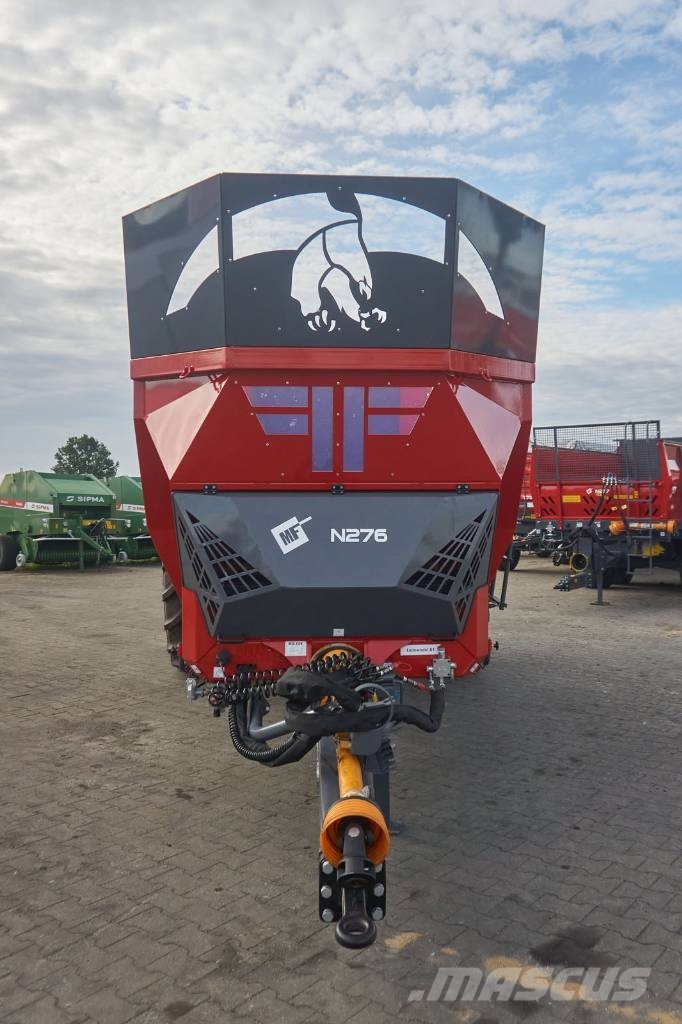 Metal-Fach N276 FALCON - 1axle / monocoque manure spreader 8T Sõnnikulaoturid