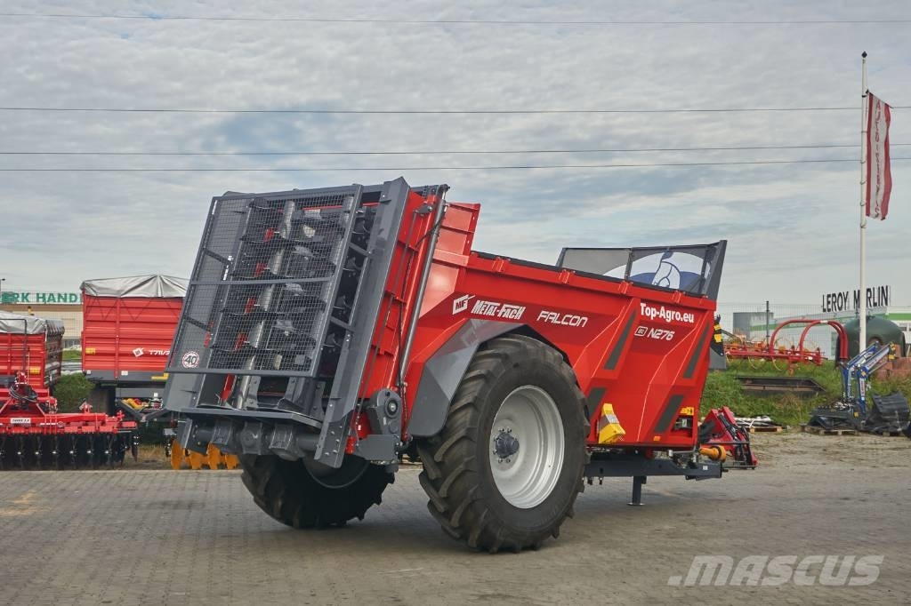 Metal-Fach N276 FALCON - 1axle / monocoque manure spreader 8T Sõnnikulaoturid