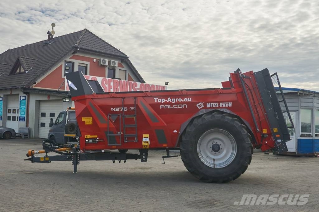 Metal-Fach N276 FALCON - 1axle / monocoque manure spreader 8T Sõnnikulaoturid