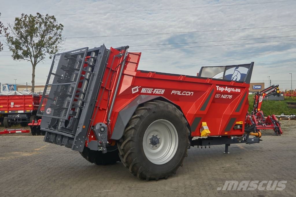 Metal-Fach N276 FALCON - 1axle / monocoque manure spreader 8T Sõnnikulaoturid