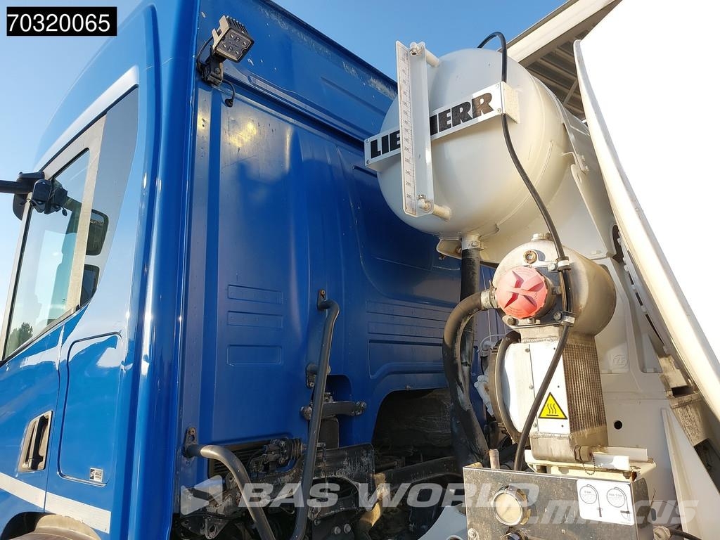 Scania P360 4X2 5m3 Liebherr mixer Steel suspension Retar Betonvežiai