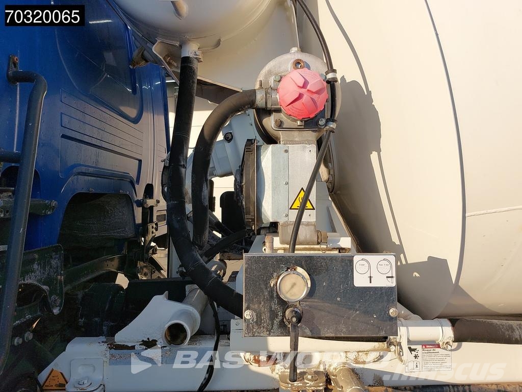 Scania P360 4X2 5m3 Liebherr mixer Steel suspension Retar Betonvežiai