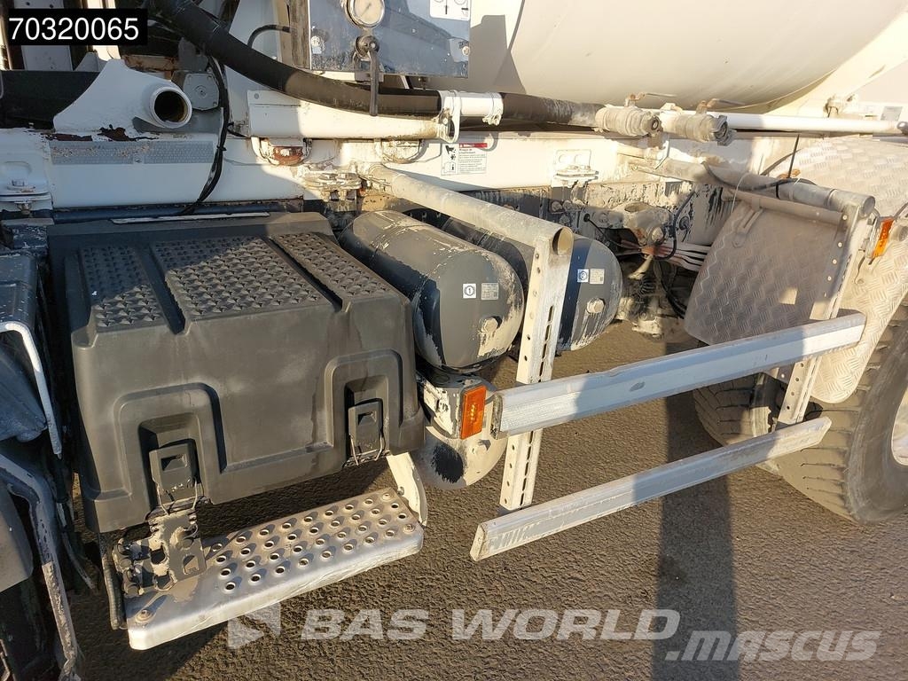 Scania P360 4X2 5m3 Liebherr mixer Steel suspension Retar Betonvežiai