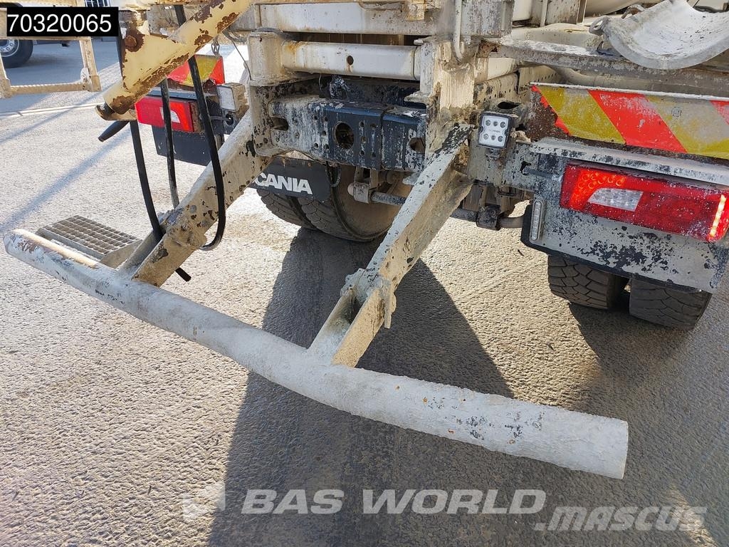 Scania P360 4X2 5m3 Liebherr mixer Steel suspension Retar Betonvežiai