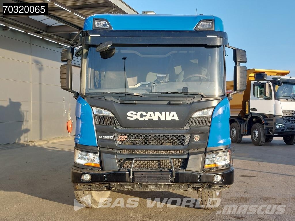 Scania P360 4X2 5m3 Liebherr mixer Steel suspension Retar Betonvežiai