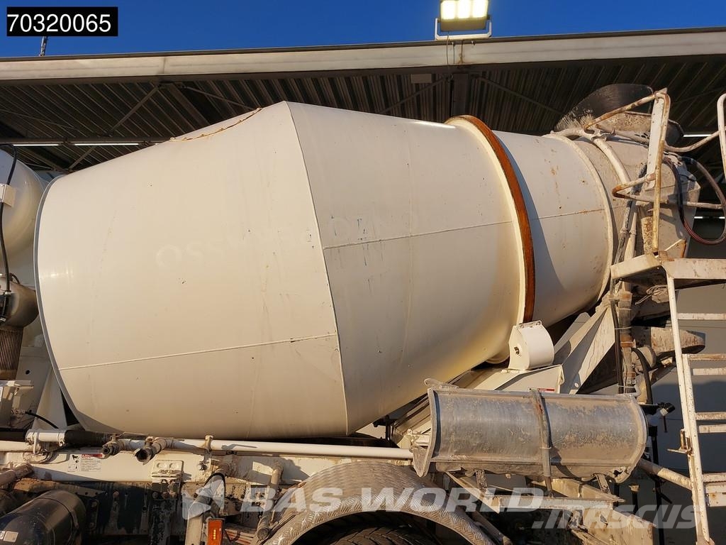 Scania P360 4X2 5m3 Liebherr mixer Steel suspension Retar Betonvežiai