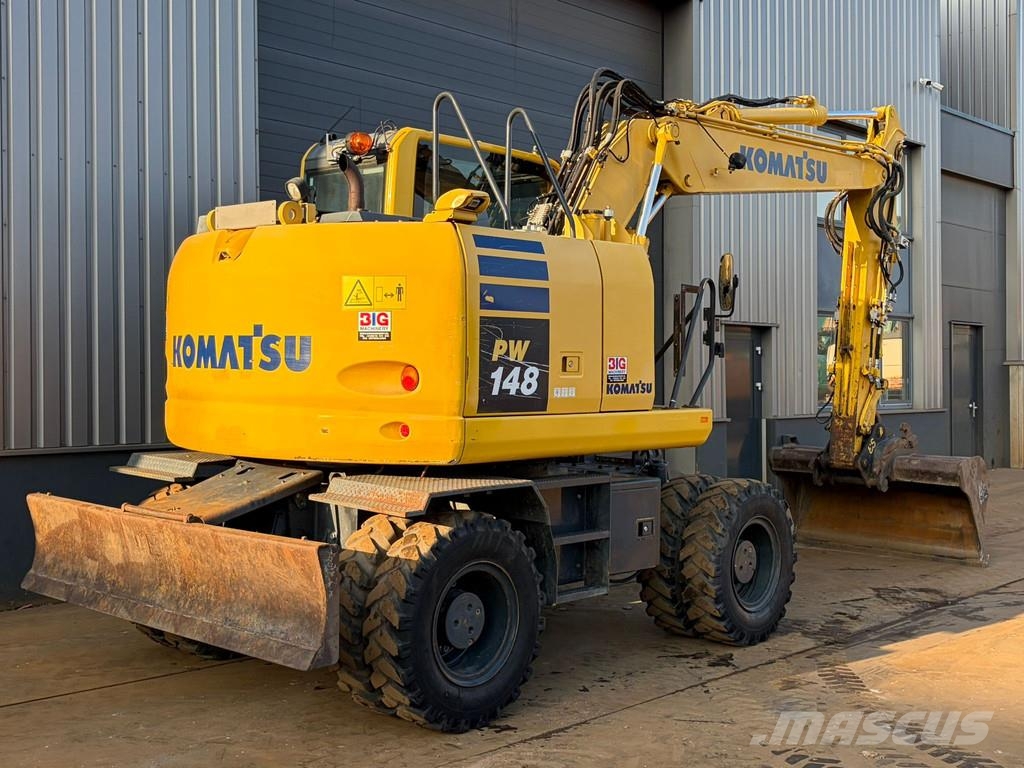 Komatsu PW148-10 Εκσκαφείς με τροχούς - λάστιχα