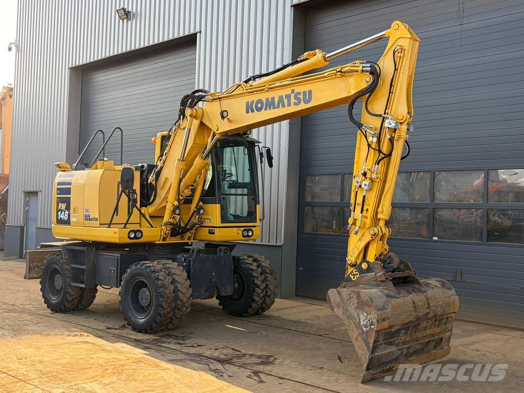 Komatsu PW148-10 Εκσκαφείς με τροχούς - λάστιχα