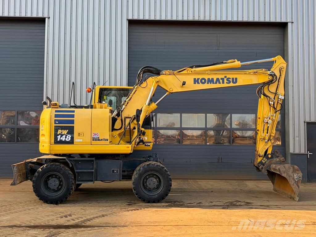 Komatsu PW148-10 Εκσκαφείς με τροχούς - λάστιχα