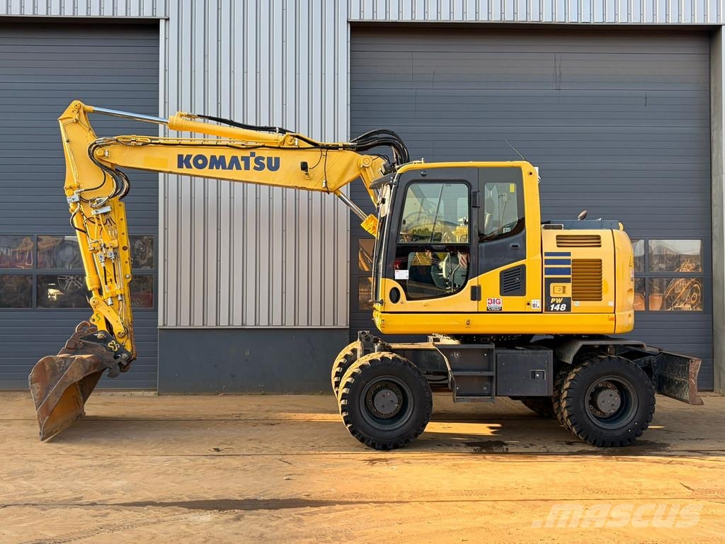 Komatsu PW148-10 Εκσκαφείς με τροχούς - λάστιχα