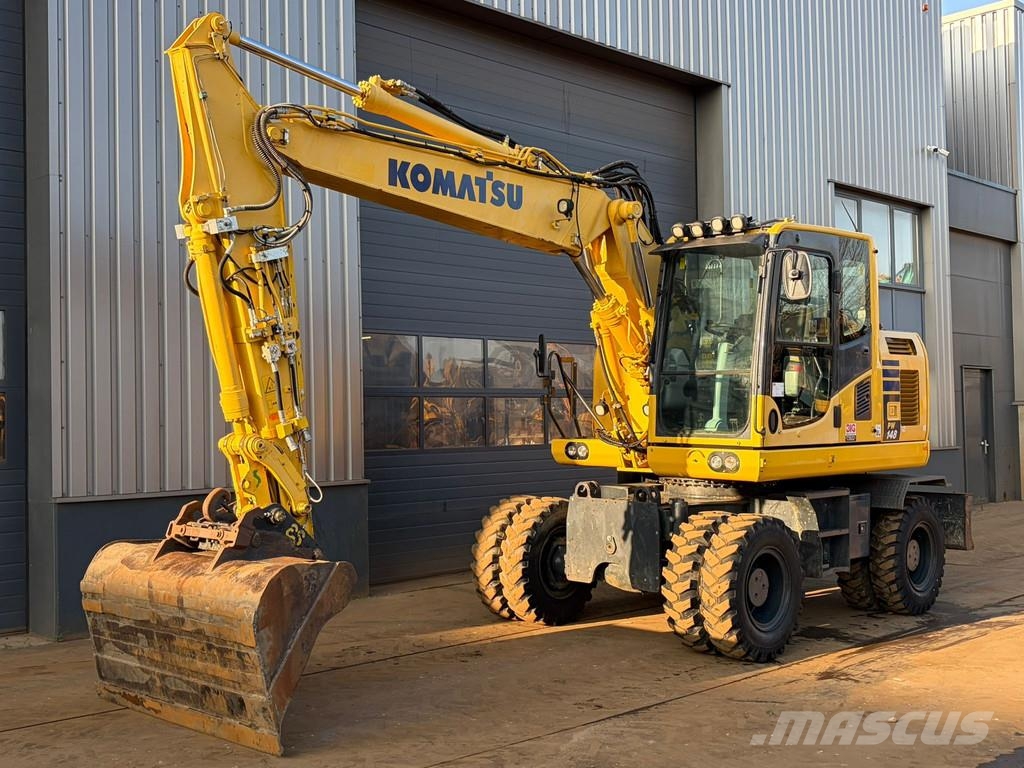Komatsu PW148-10 Εκσκαφείς με τροχούς - λάστιχα