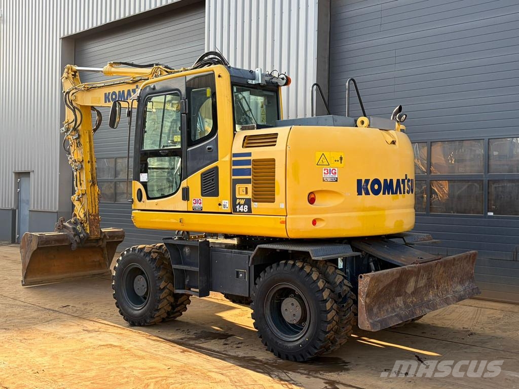 Komatsu PW148-10 Εκσκαφείς με τροχούς - λάστιχα