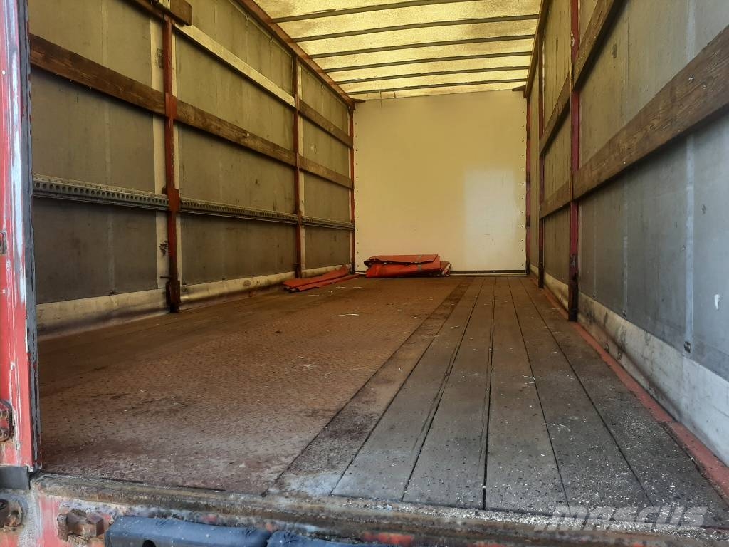 Floor schuifzeil aanhanger Remolques de caja de lona