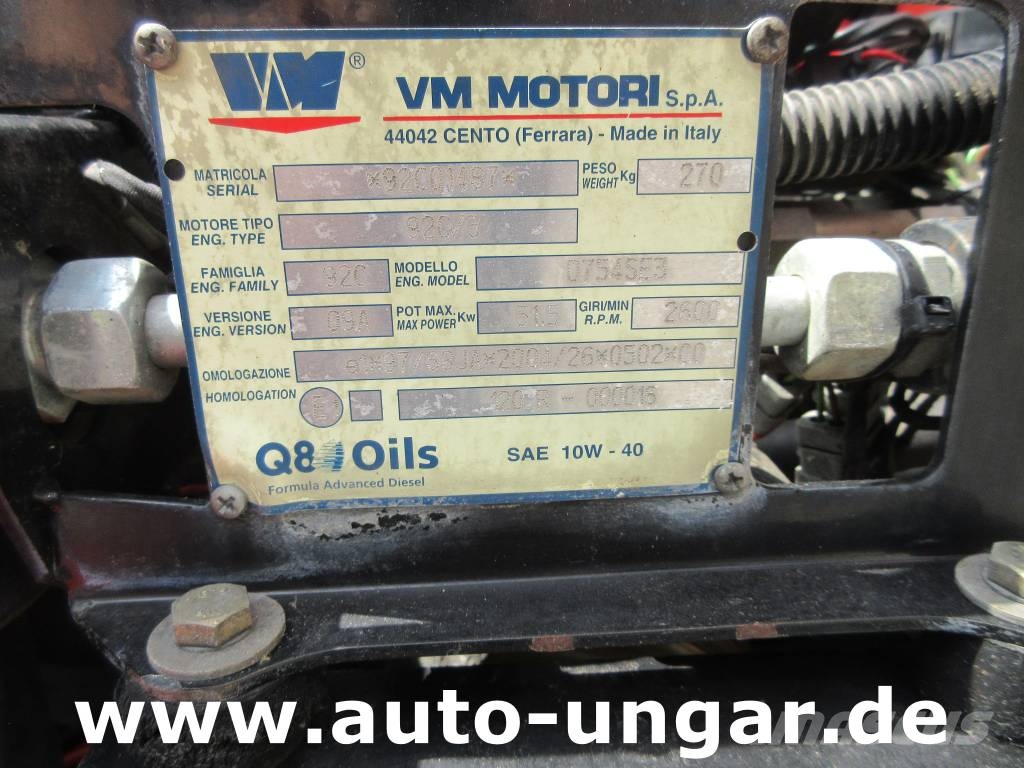 Reform Metrac H7X Baujahr 2010 - 3.859h Frontkraftheber Traktori