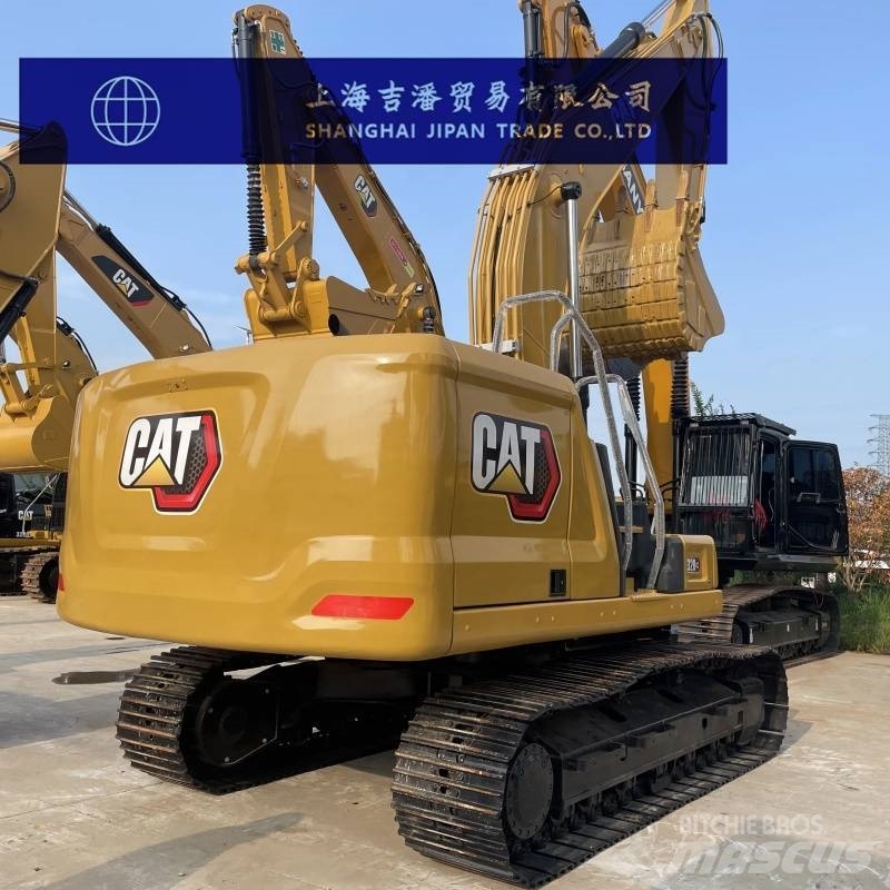 CAT Caterpillar 320 Hydraulic Excavator with Operator High Line Series 1/50  Diecast Model by Diecast Masters 85569