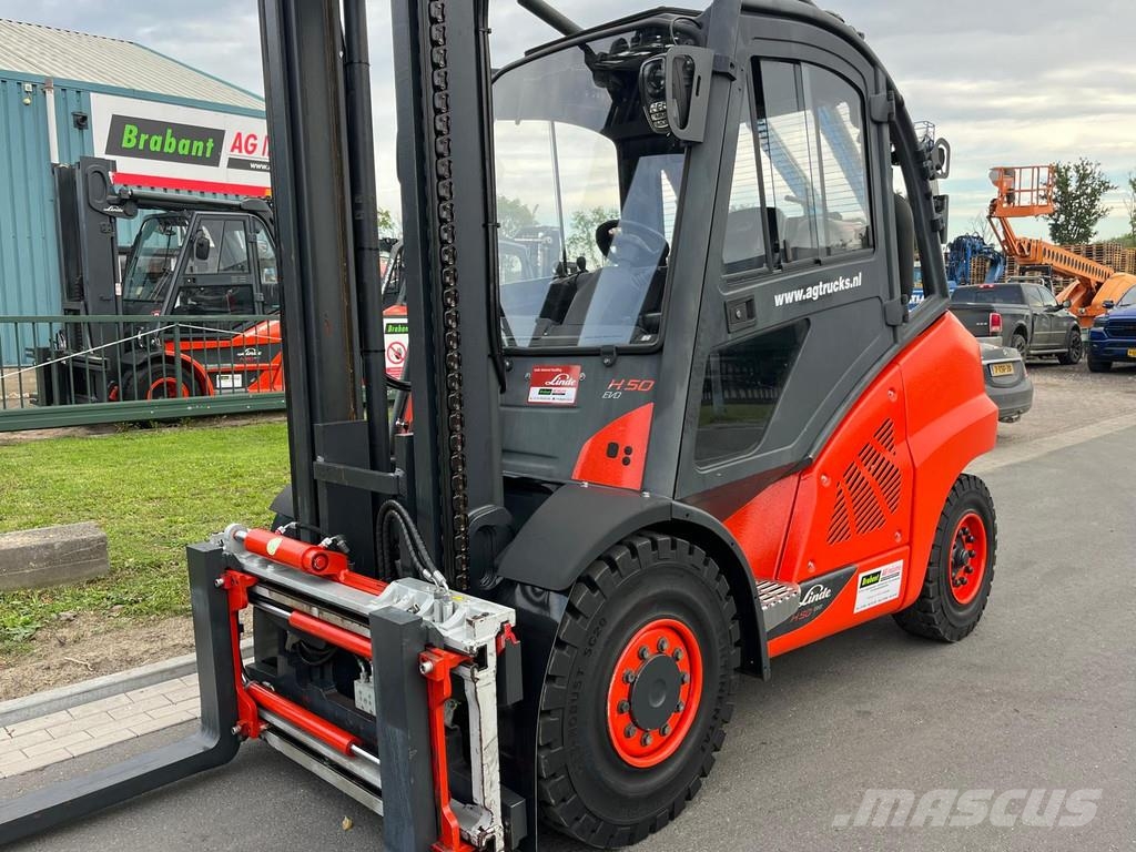 Linde H50T-02/600 Περονοφόρα ανυψωτικά κλαρκ με φυσικό αέριο LPG