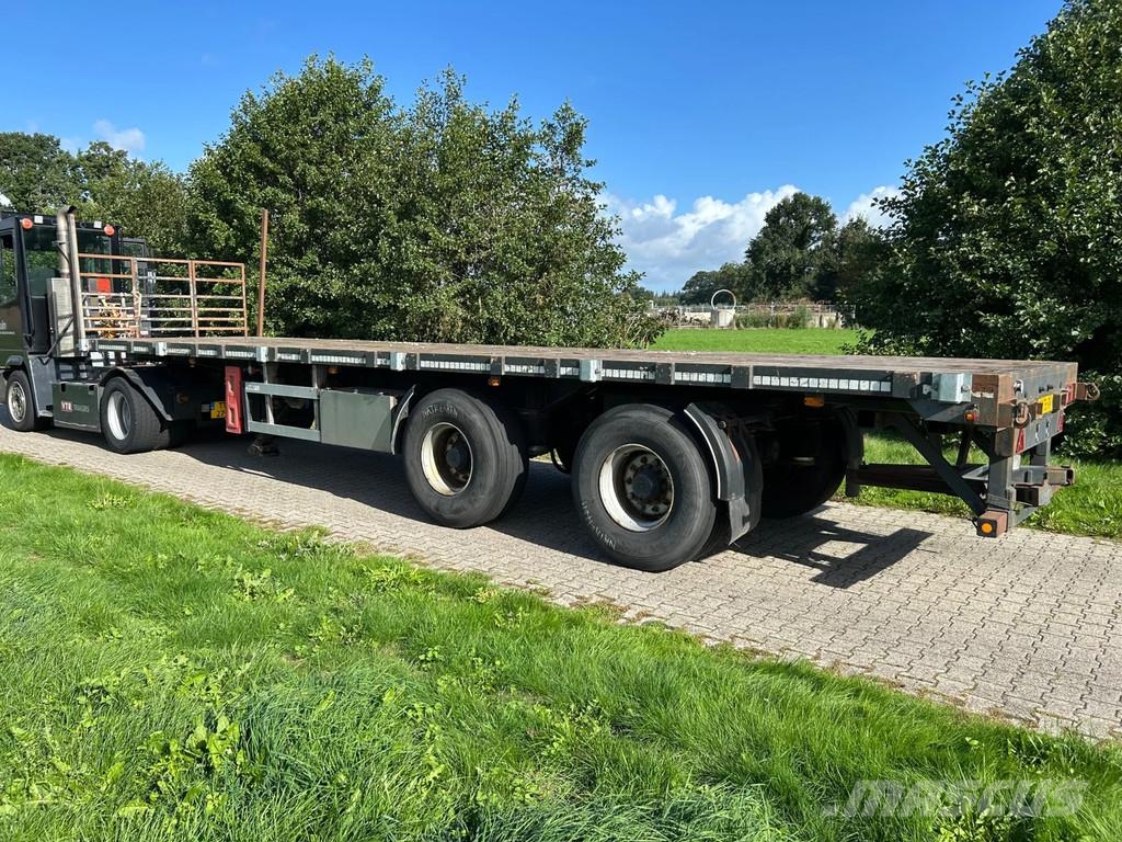 Burg BPO 12-20 ORXXX FLAT LOADER | STEERING | KRAN MESS Semirimorchio a pianale