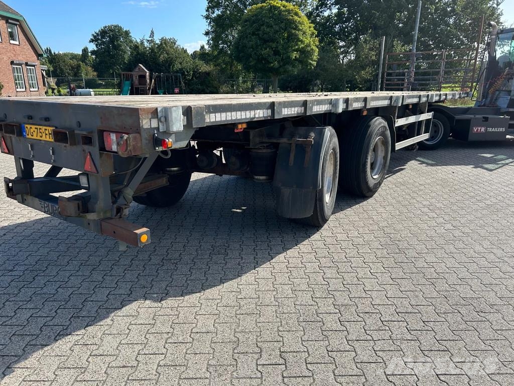 Burg BPO 12-20 ORXXX FLAT LOADER | STEERING | KRAN MESS Semirimorchio a pianale