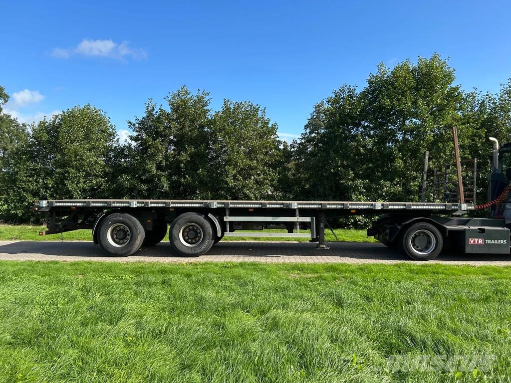Burg BPO 12-20 ORXXX FLAT LOADER | STEERING | KRAN MESS Semirimorchio a pianale