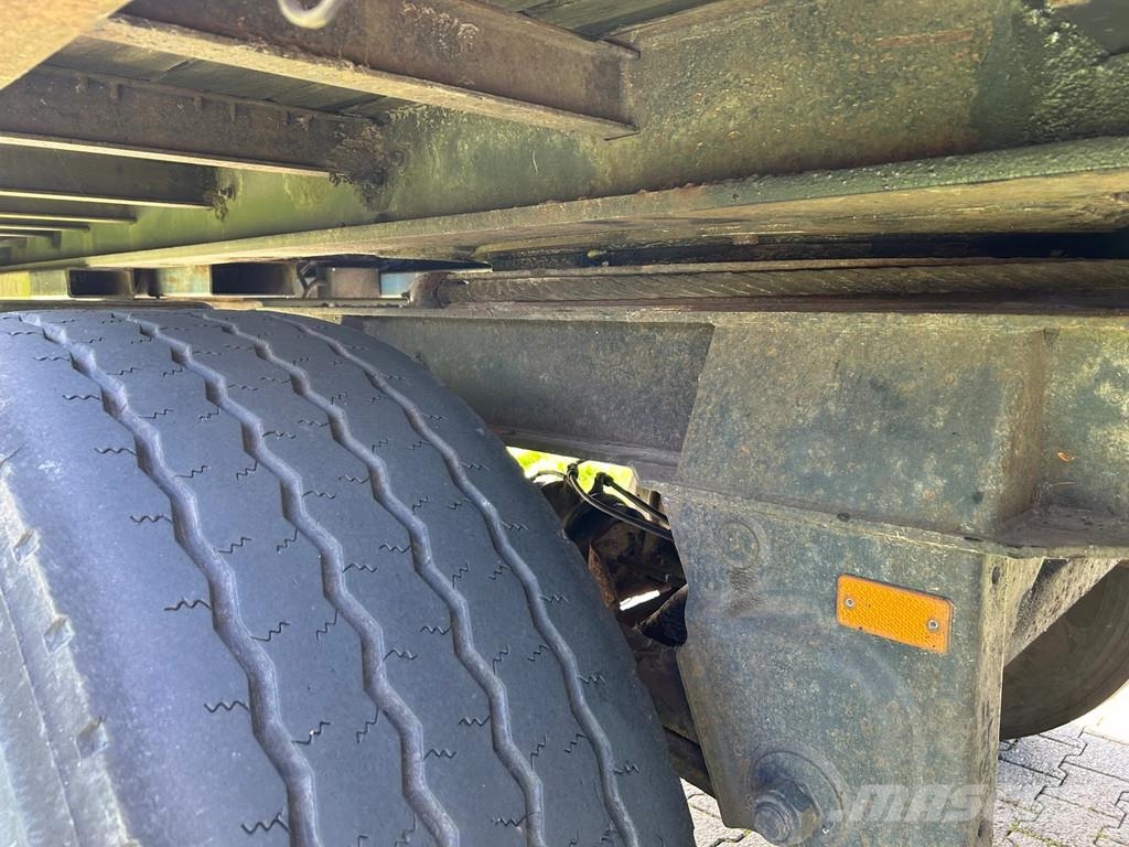Burg BPO 12-20 ORXXX FLAT LOADER | STEERING | KRAN MESS Semirimorchio a pianale