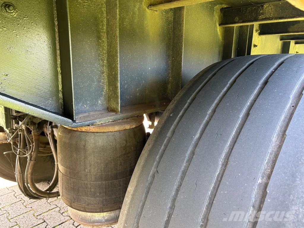 Burg BPO 12-20 ORXXX FLAT LOADER | STEERING | KRAN MESS Semirimorchio a pianale
