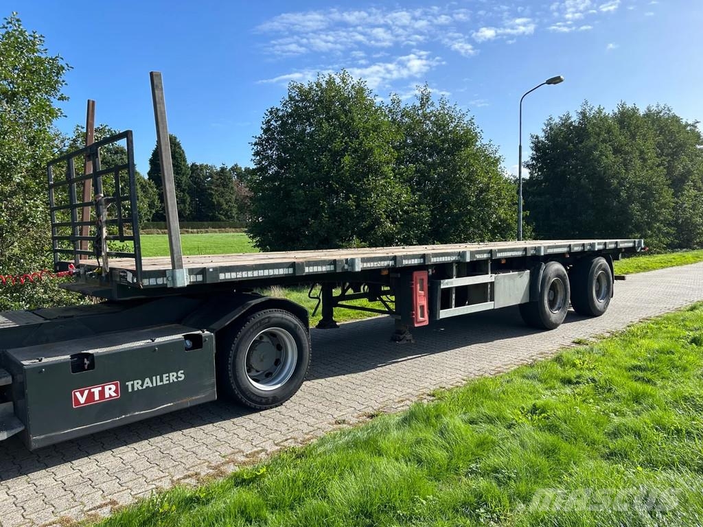 Burg BPO 12-20 ORXXX FLAT LOADER | STEERING | KRAN MESS Semirimorchio a pianale