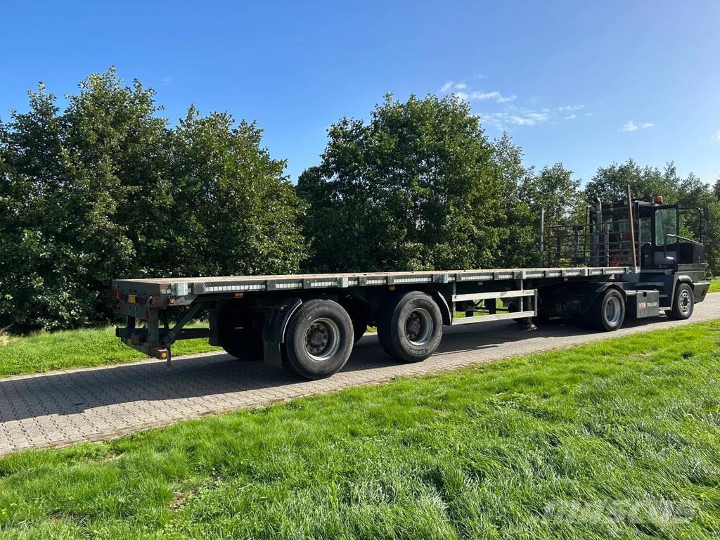 Burg BPO 12-20 ORXXX FLAT LOADER | STEERING | KRAN MESS Semirimorchio a pianale