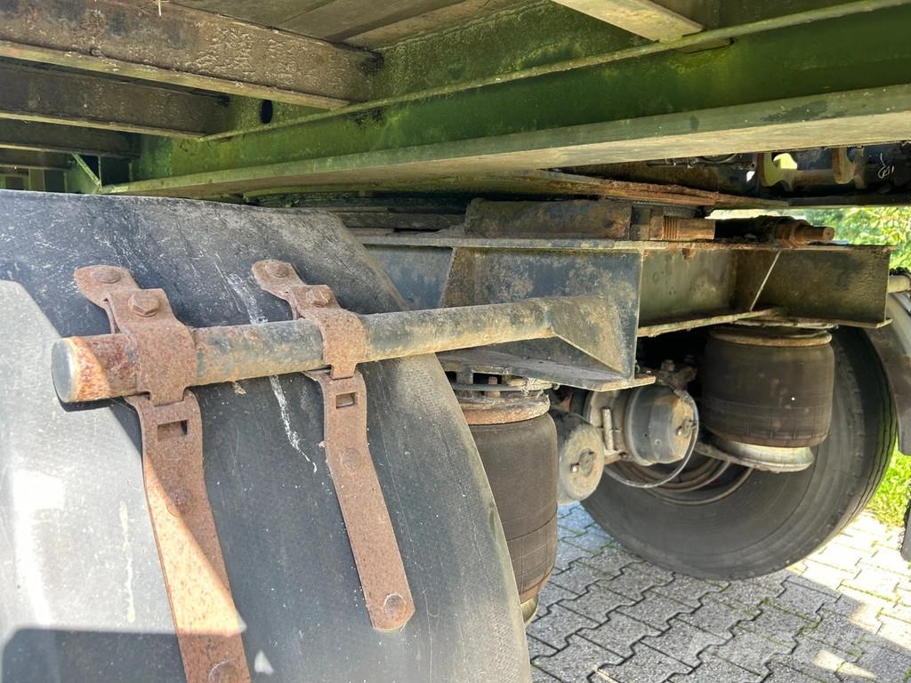 Burg BPO 12-20 ORXXX FLAT LOADER | STEERING | KRAN MESS Semirimorchio a pianale