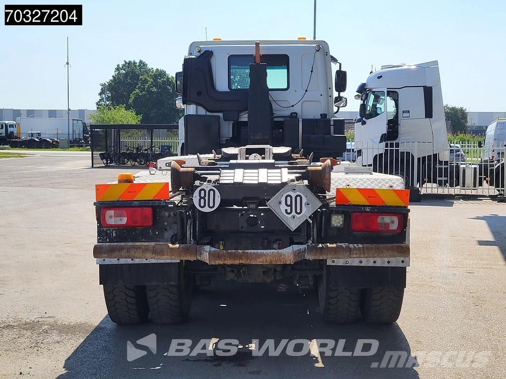 DAF CF 410 8X4 Full Steel Manual Gearbox HYVA 22t Hook Camion ampliroll