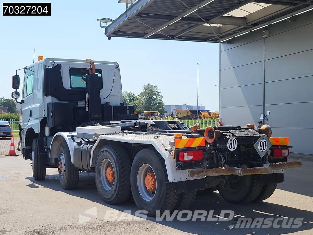 DAF CF 410 8X4 Full Steel Manual Gearbox HYVA 22t Hook Rol kiper kamioni sa kukom za podizanje tereta